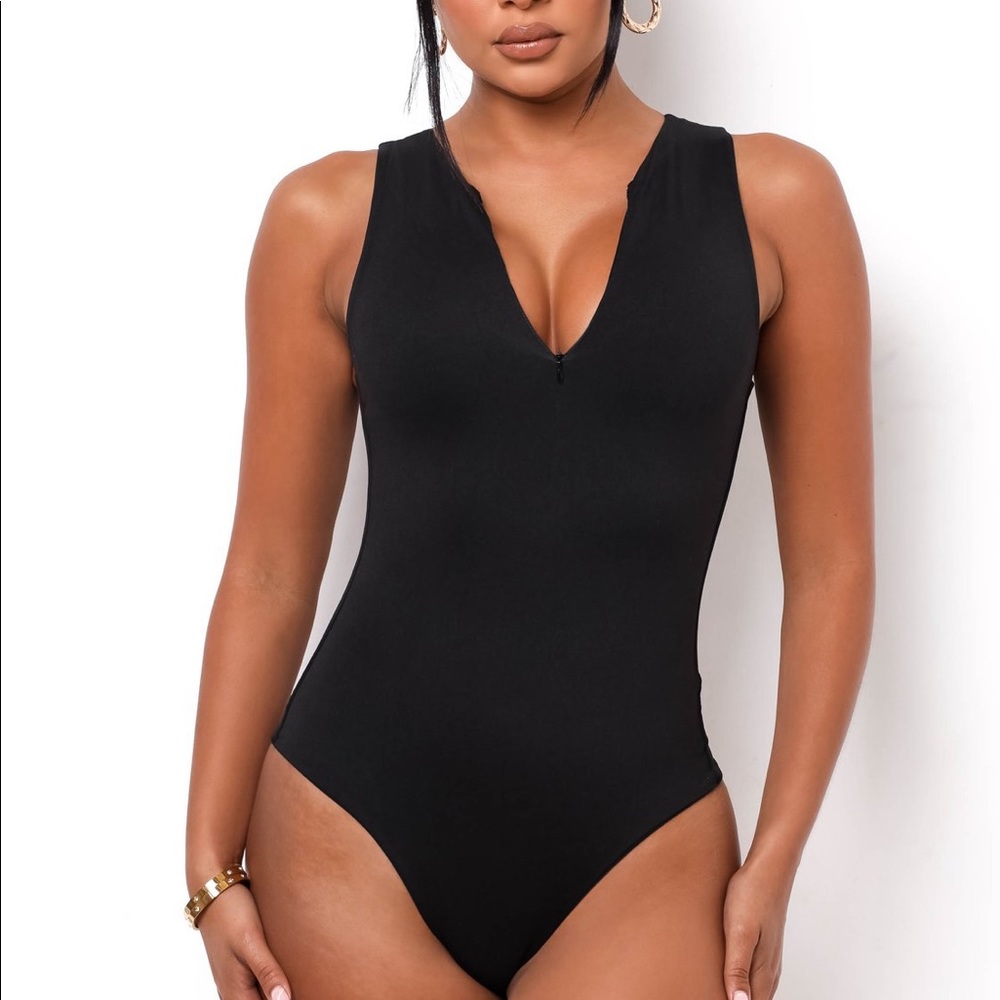 Black bodysuit